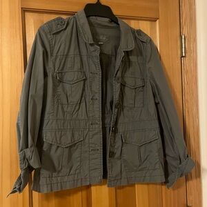 Army green Caslon Jacket